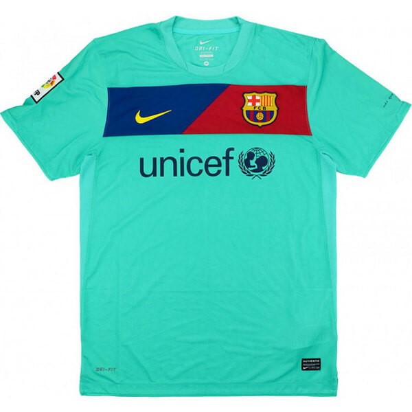 Tailandia Camiseta Barcelona 2nd Retro 2010 2011 Verde